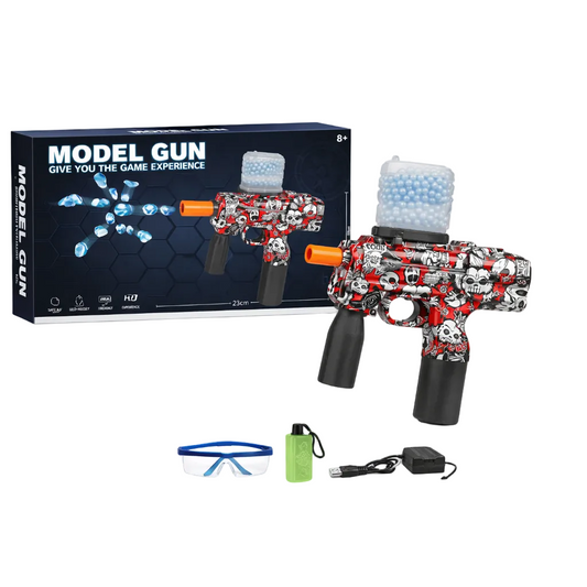Model Gun Toy with Water Beads Game Experience Gun
