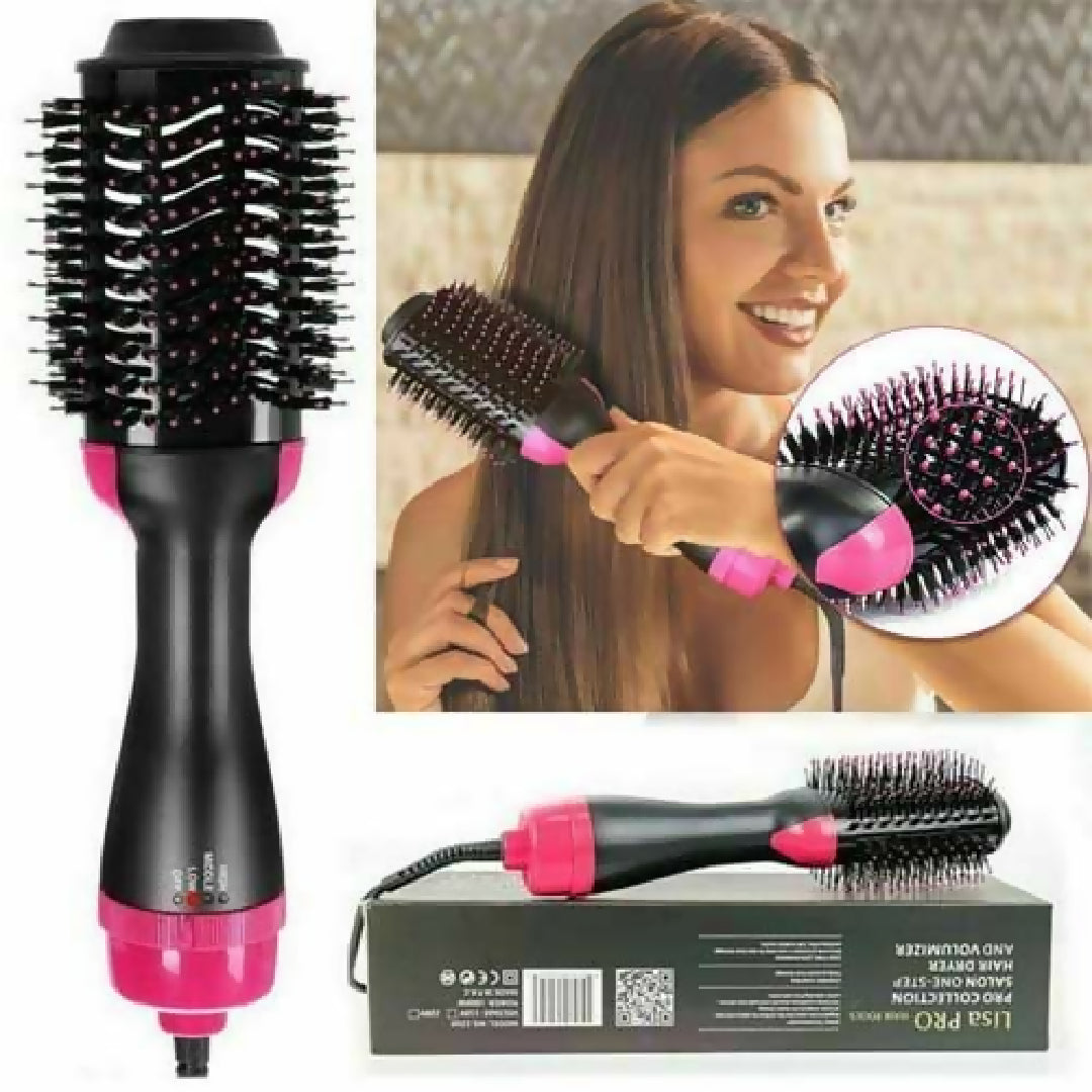 One Step Hair Brush And Dryer - Hair Volumizer Styler Comb 1000W Hair Straightener Curler Roller - One Step Hair Curler