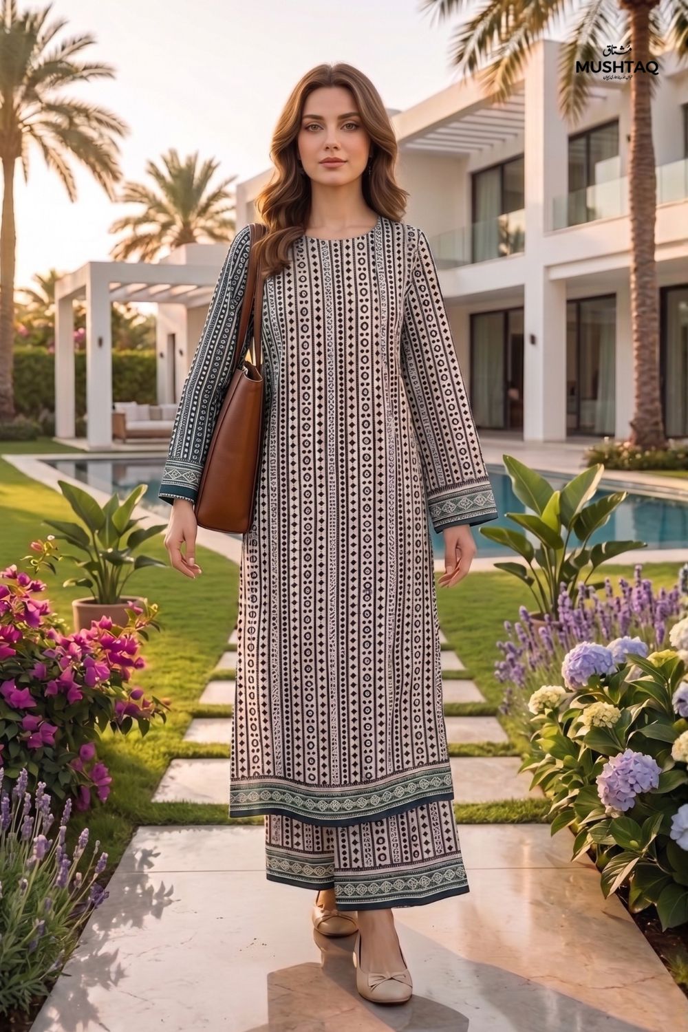 2Pcs Unstitched Printed Noorain Lawn Collection Desgin - 10