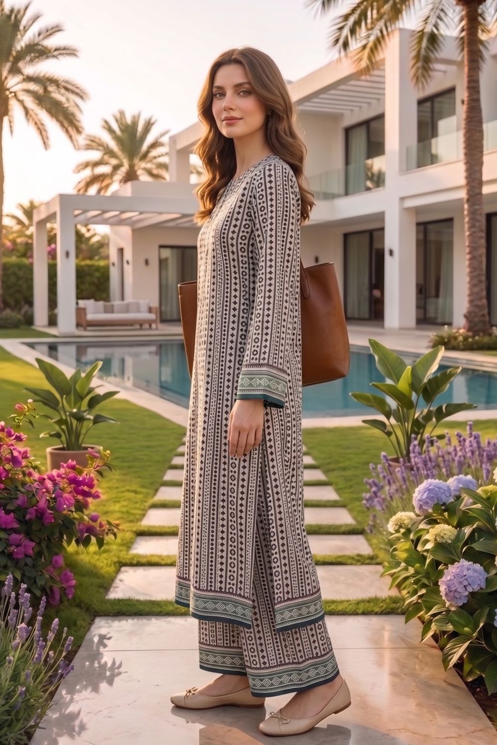 2Pcs Unstitched Printed Noorain Lawn Collection Desgin - 10