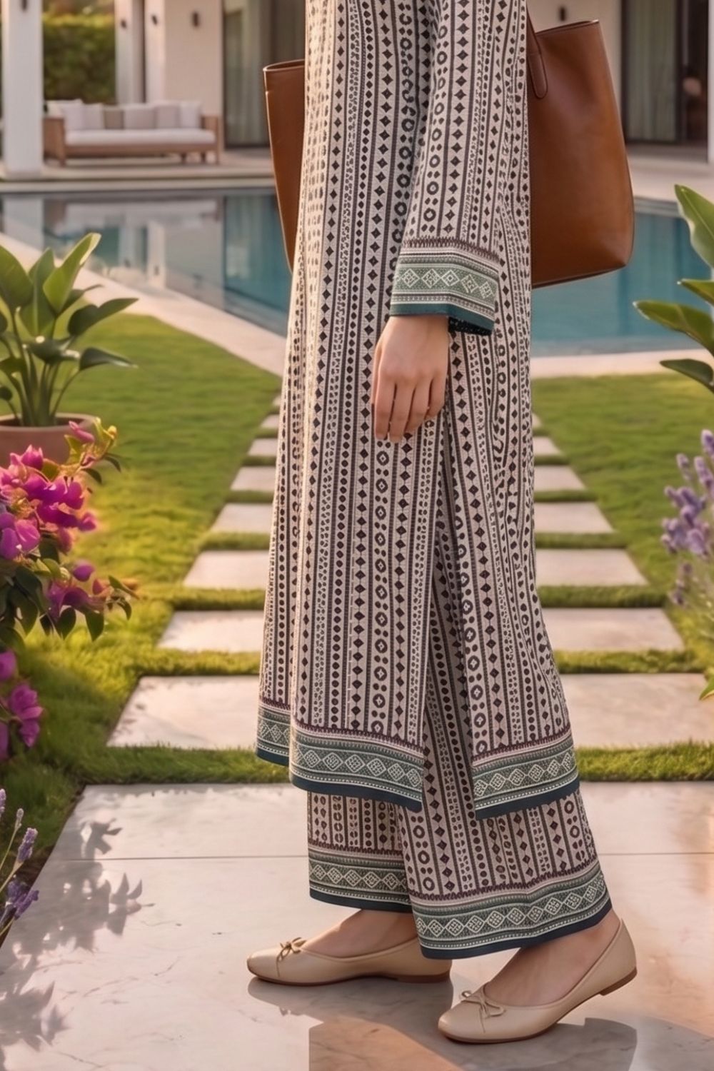 2Pcs Unstitched Printed Noorain Lawn Collection Desgin - 10