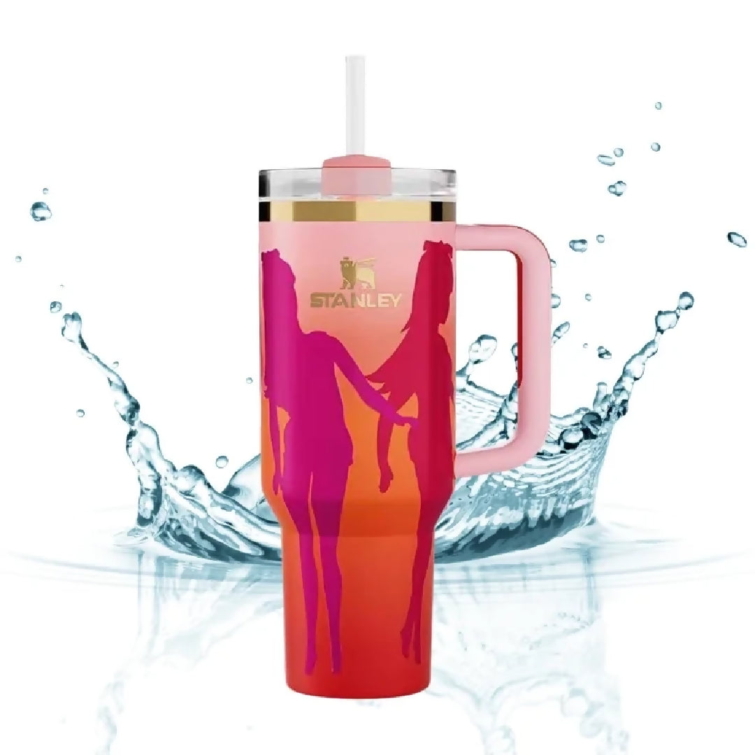 Pink Barbie Stanlay Tumbler H2-0 Tumbler 1-18L Limited Edition Double Wall Vacuum Insulated