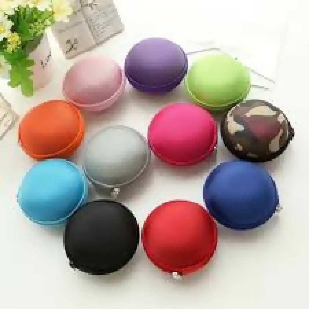 Zipper Fabric Storage Hand Carrying Case For Earphones Handsfree