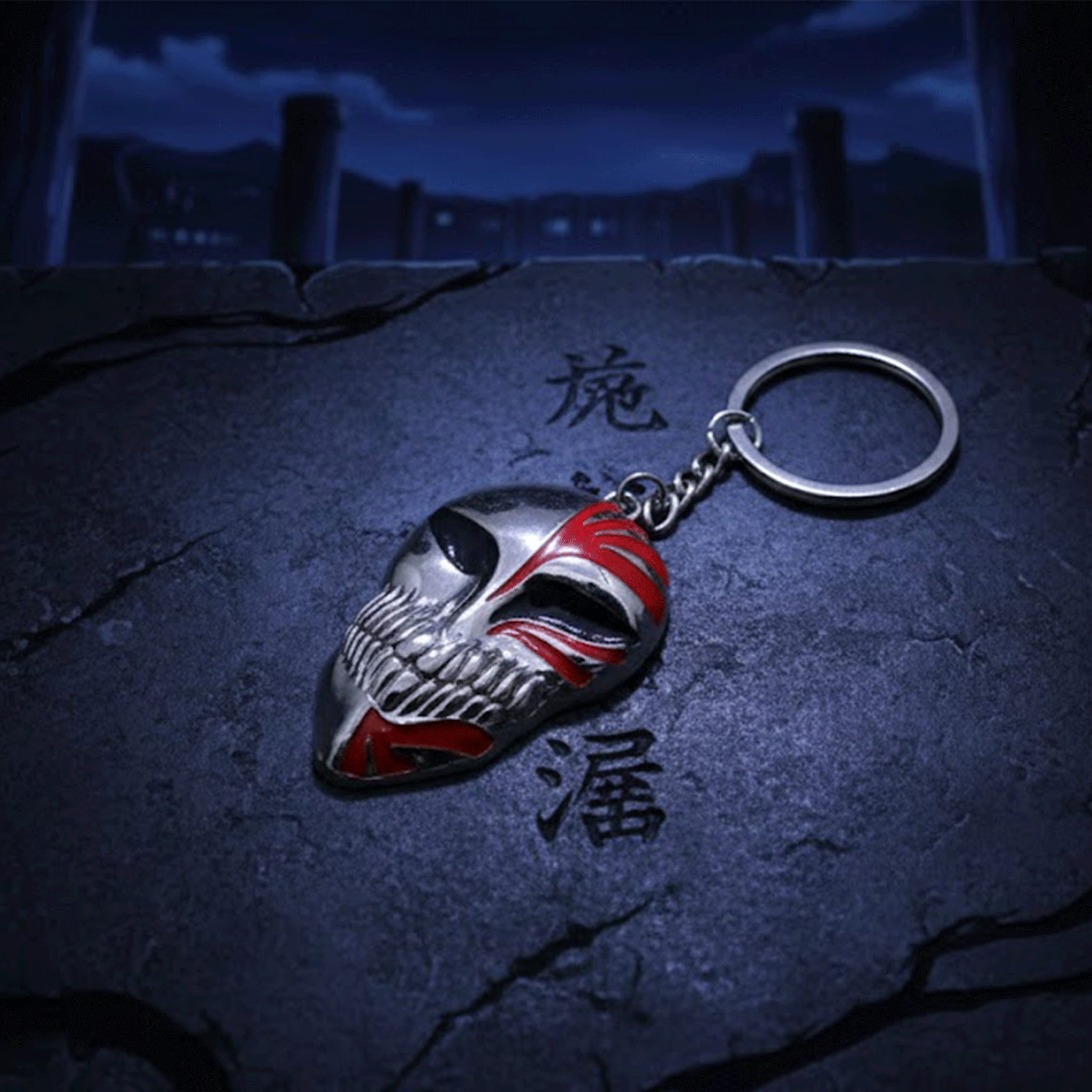 Super Heros face Keychain Kurosaki Mask