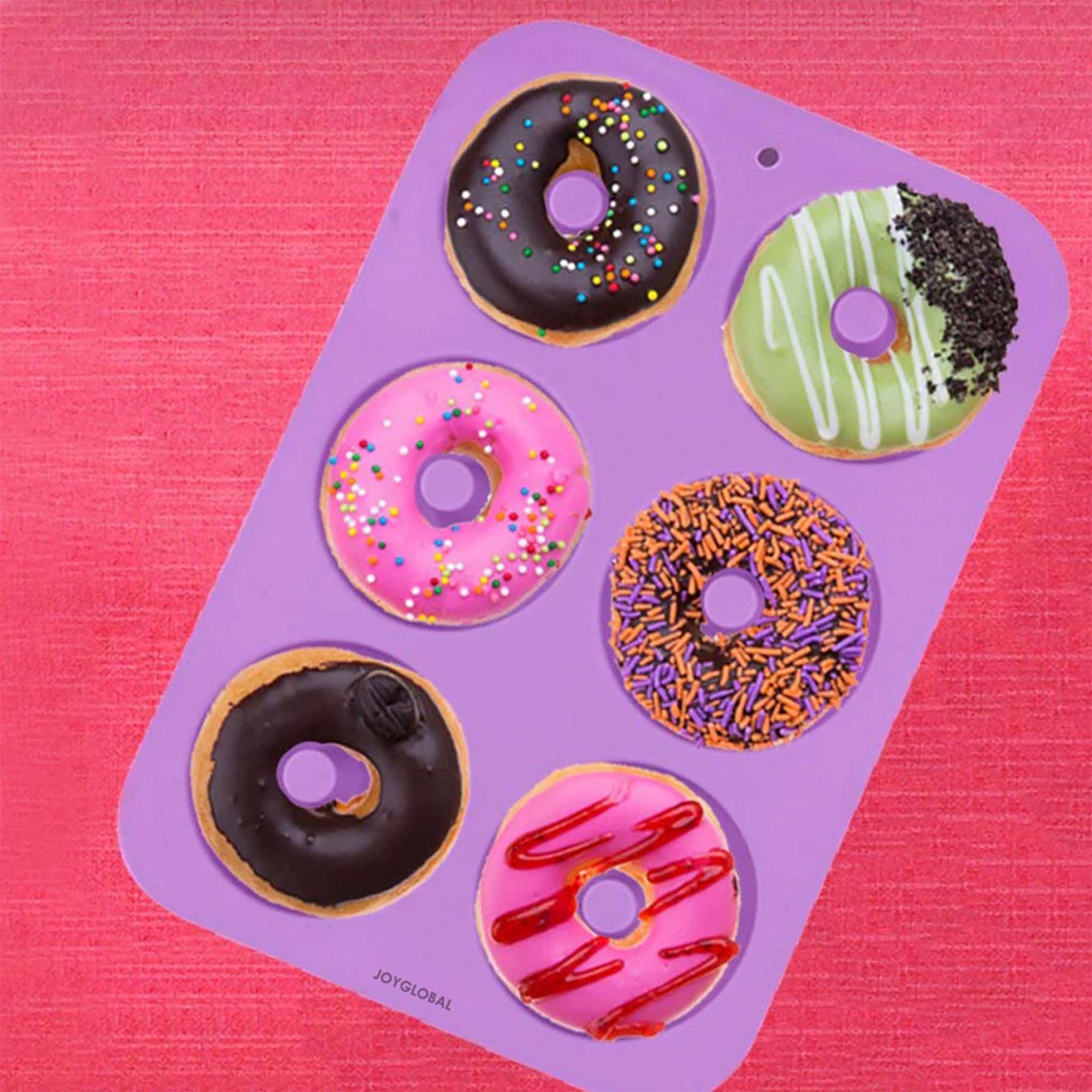 Silicone Donut Mold  Non Stick Baking Tray