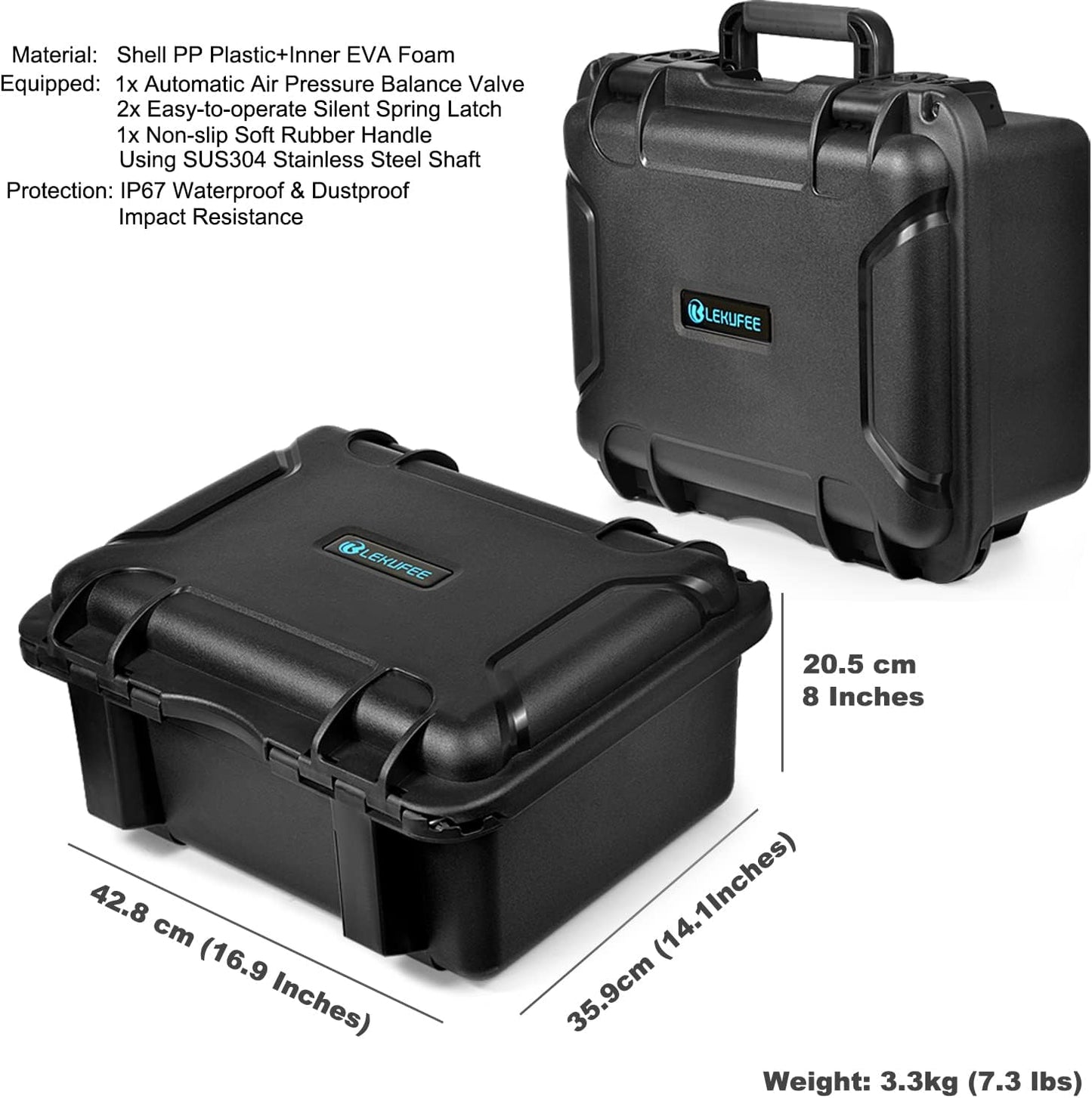 Drone Carrying Case  Waterproof Shockproof Travel Bag for Drone and Accessories