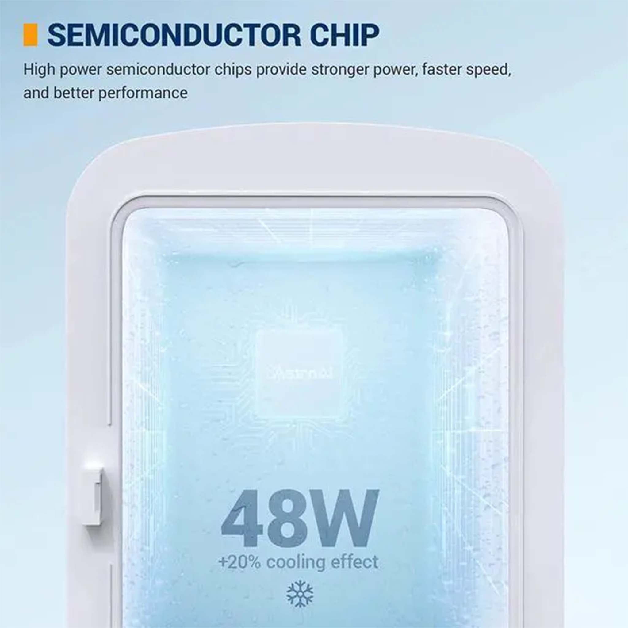Portable Mini Refrigerator  Compact Cooler and Warmer for Home Office and Travel