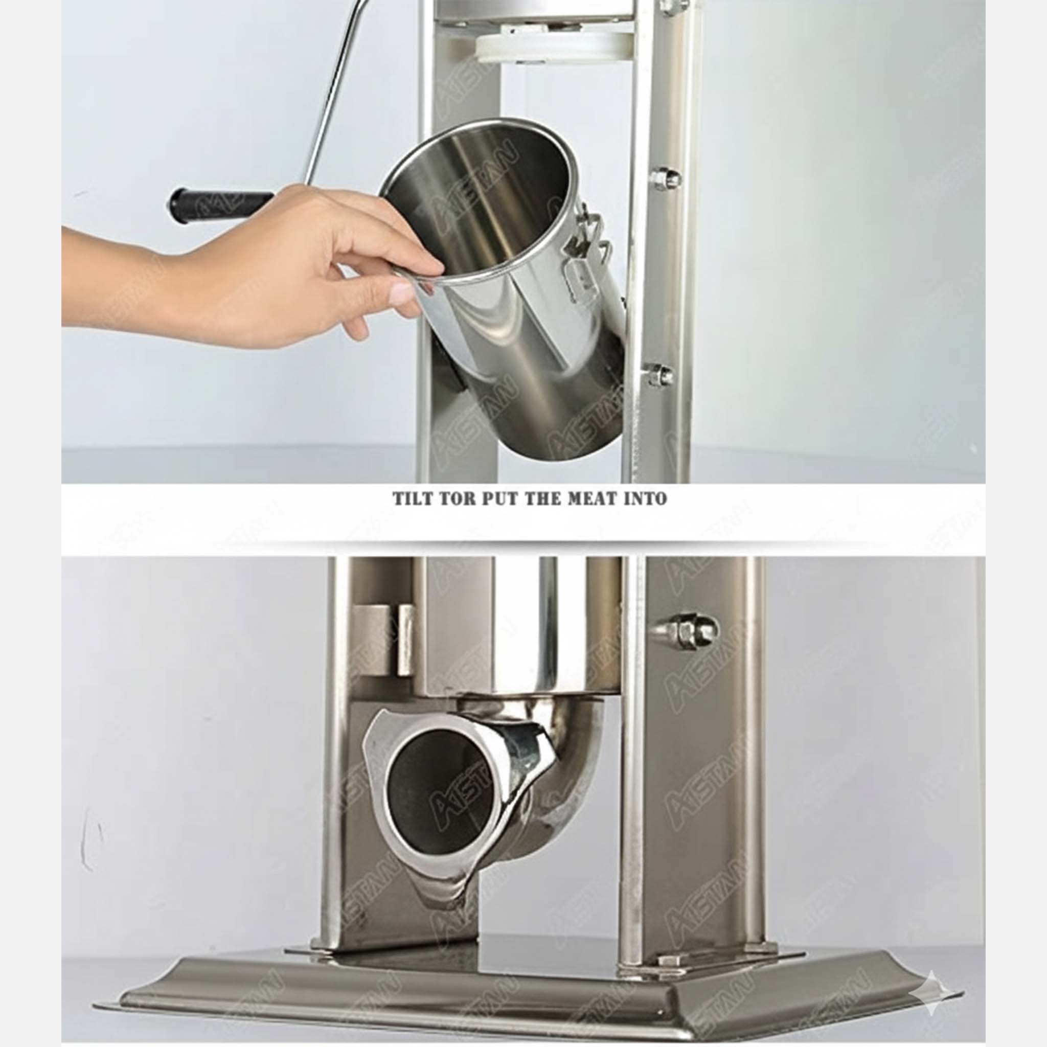Sausage Stuffer  Manual Meat Filler Machine for Homemade Sausages