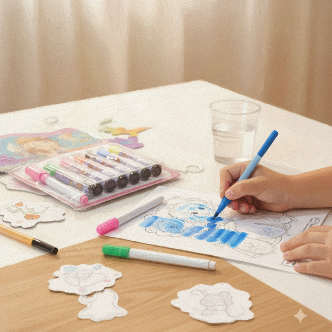 Color Marker Set (Pack of 6)