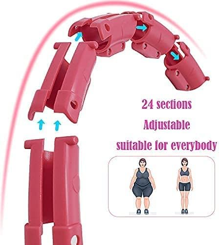 Smart Weight Hula Hoop  Adjustable Fitness Hoop for Exercise and Waist Training