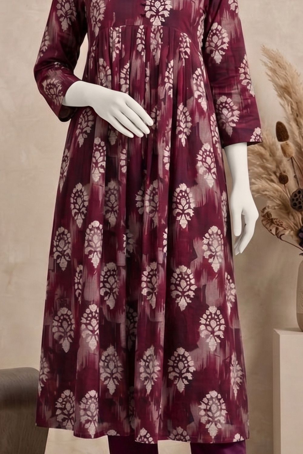 2Pcs Unstitched Printed Izzah Lawn Collection Desgin - 2