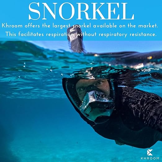 Khroom Full Face Snorkel Mask