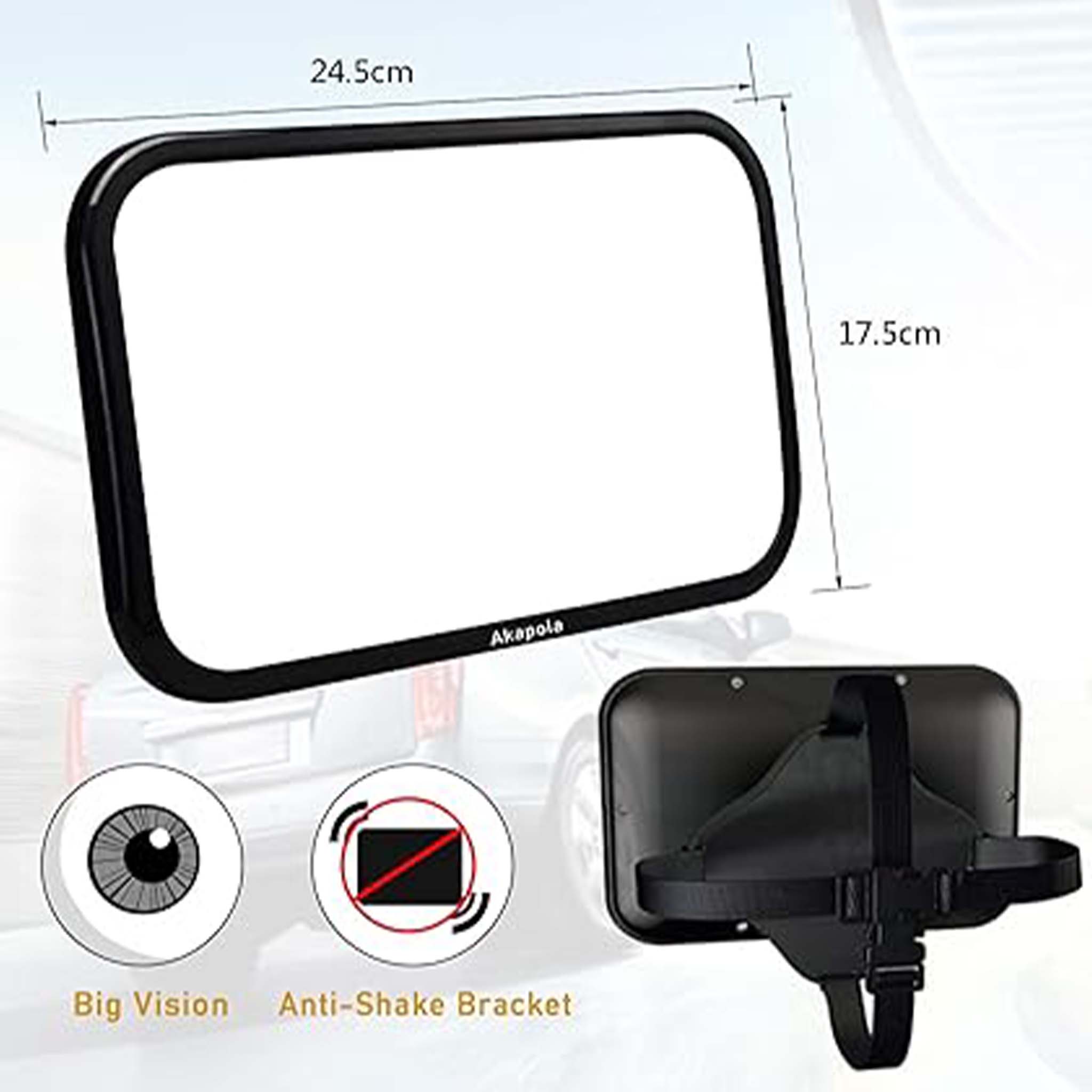 Premiuim Back Seat Mirror