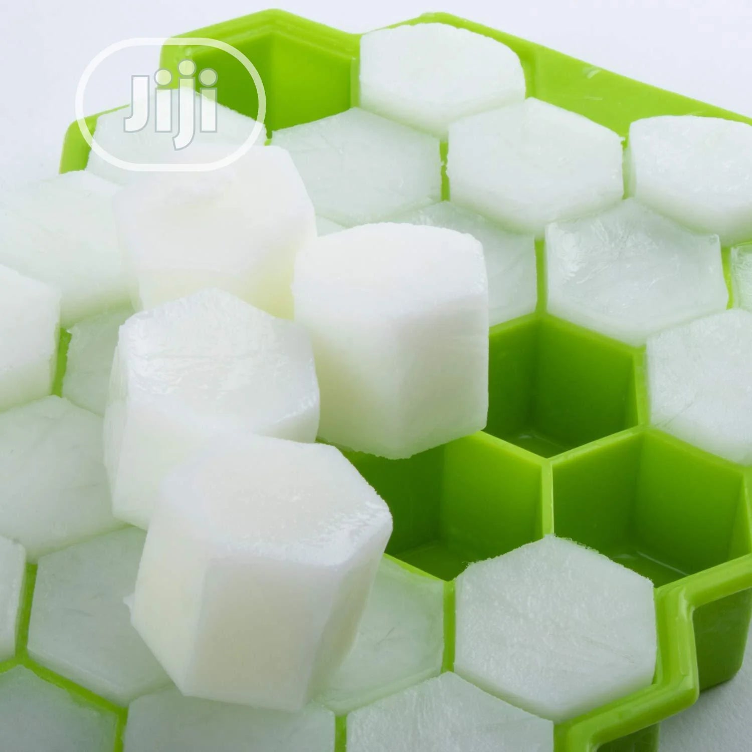 Silicone Ice Cube Mold  Reusable Freezer Tray