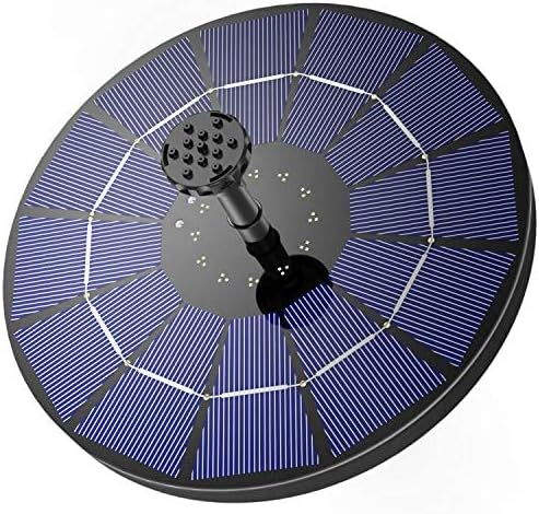 Solar Fountain Pump  Outdoor Solar Powered Water Pump for Garden Pond and Pool