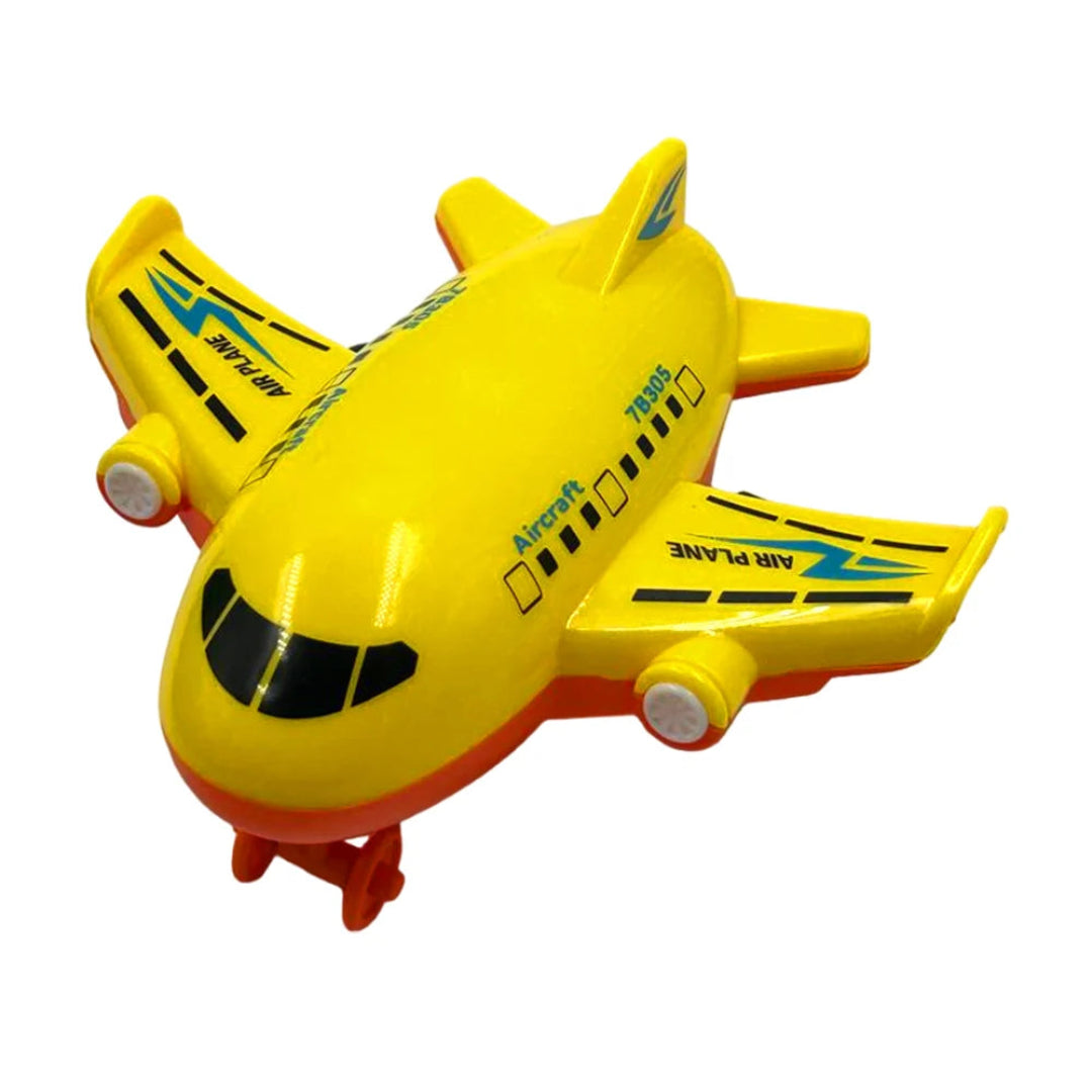 Cartoon Airplane Friction Power