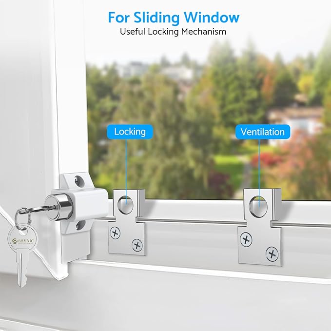 Sliding Window Security Lock 2 Pcs