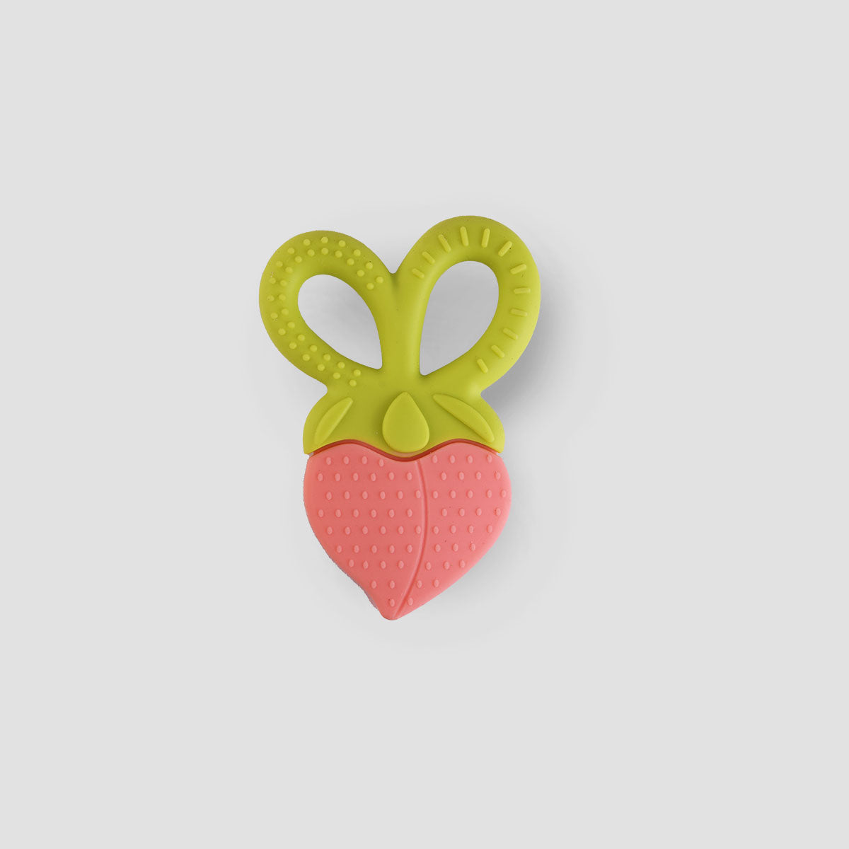 Cuddles Baby Soft Fruit Twin Color Silicone Teether