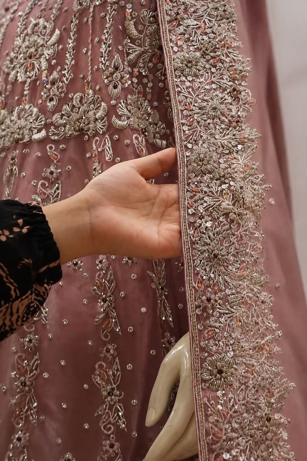 Noor e Haya Bride Bridal Wear by MCS Unstitched Handmade Bridal Wear