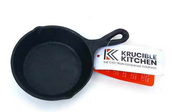 Skillet 4 inch Compact Pan for Individual Cooking and Serving