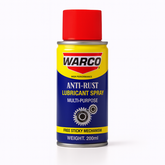 WARCO Anti Rust Lubricant Spray 450ML Penetrating Oil   Heavy Duty Rust Remover