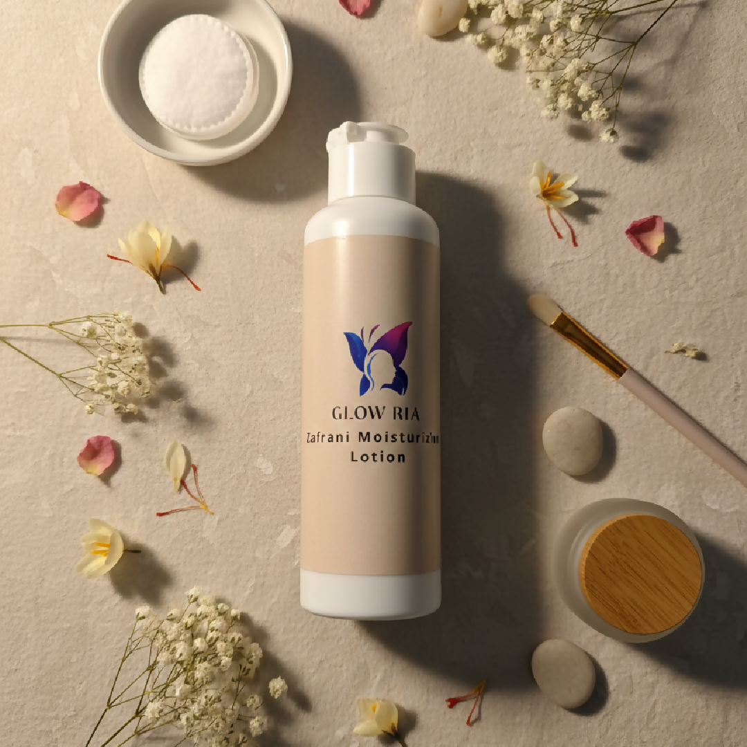Glow Ria Zafrani Moisturizing Body Lotion - Deep Hydration and Natural Glow - 120ml