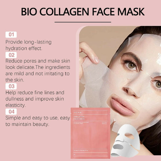 1-Pc-Bio-Collagen-Real-Deep-Mask-Hydrating-Over-Night-Facial-Sheet-Mask-Pore-Minimising-Firming-Collagen-Mask-Hydrating-Overnight-Skin-Care-Mask