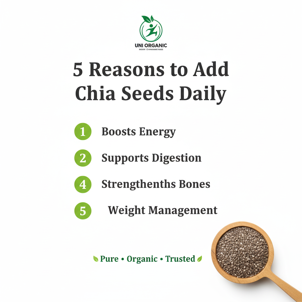 5 Reasons to Add Chia Seeds Daily