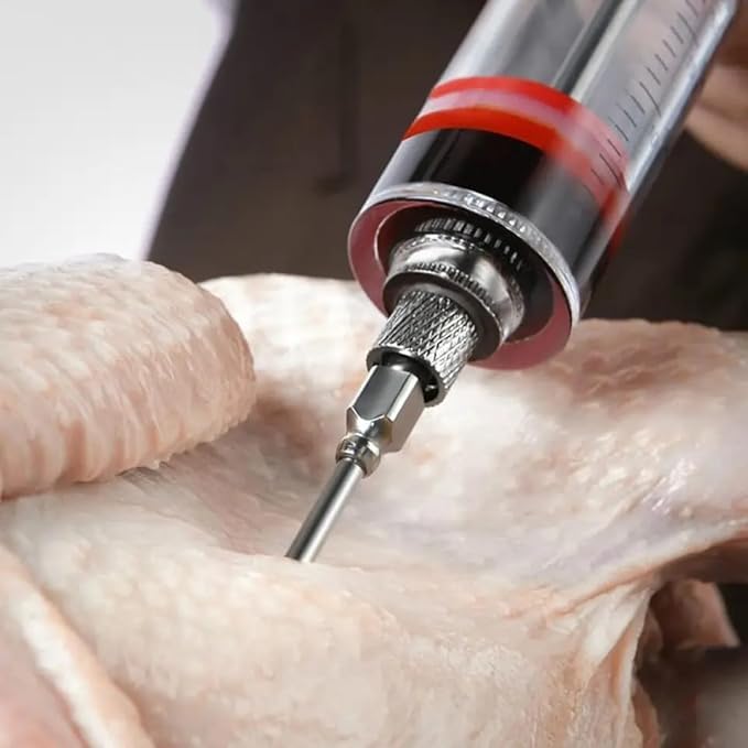 (Free Delivery) BBQ Marinade Injector Syringe