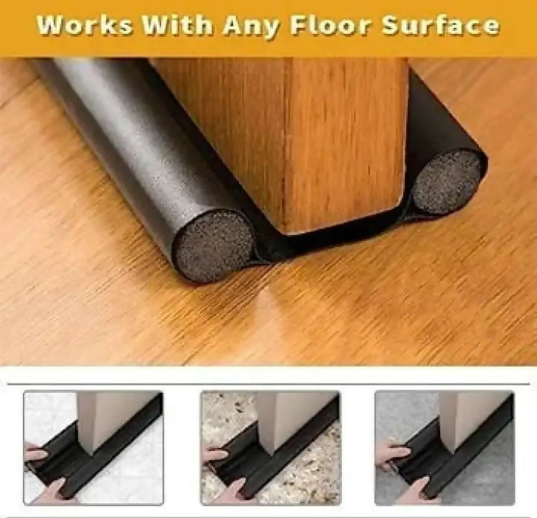 Door Dust Stopper Draft Insect Air Stopper Under Bottom Seal Twin Guard For Door And Window