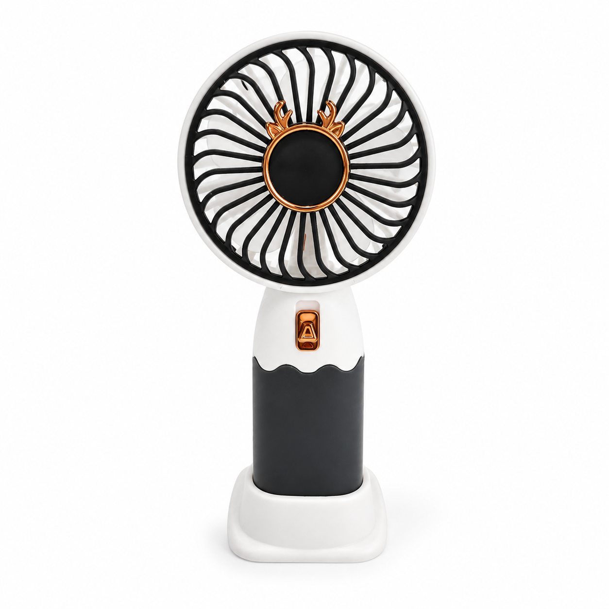 Mini USB Rechargeable Fan with Detachable Base - Random Color
