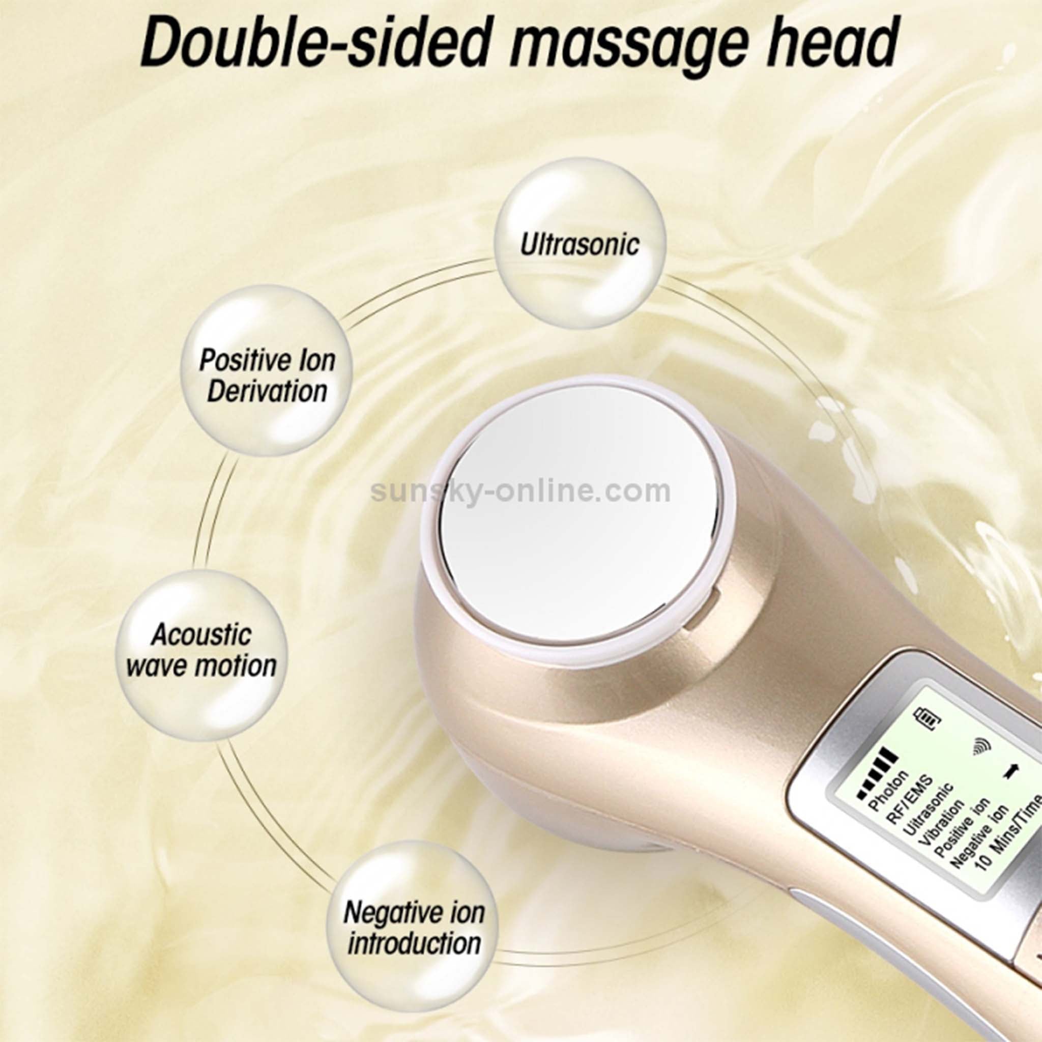 Face Skin EMS Mesotherapy Facial Device for Lifting Tightening and Skin Rejuvenation