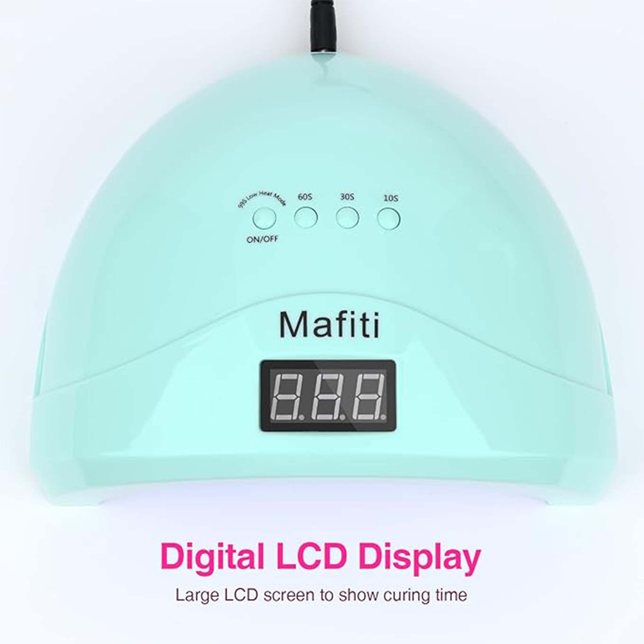 UV LED Nail Lamp Dryer  Professional Gel Polish Curing Light for Manicure and Pedicure