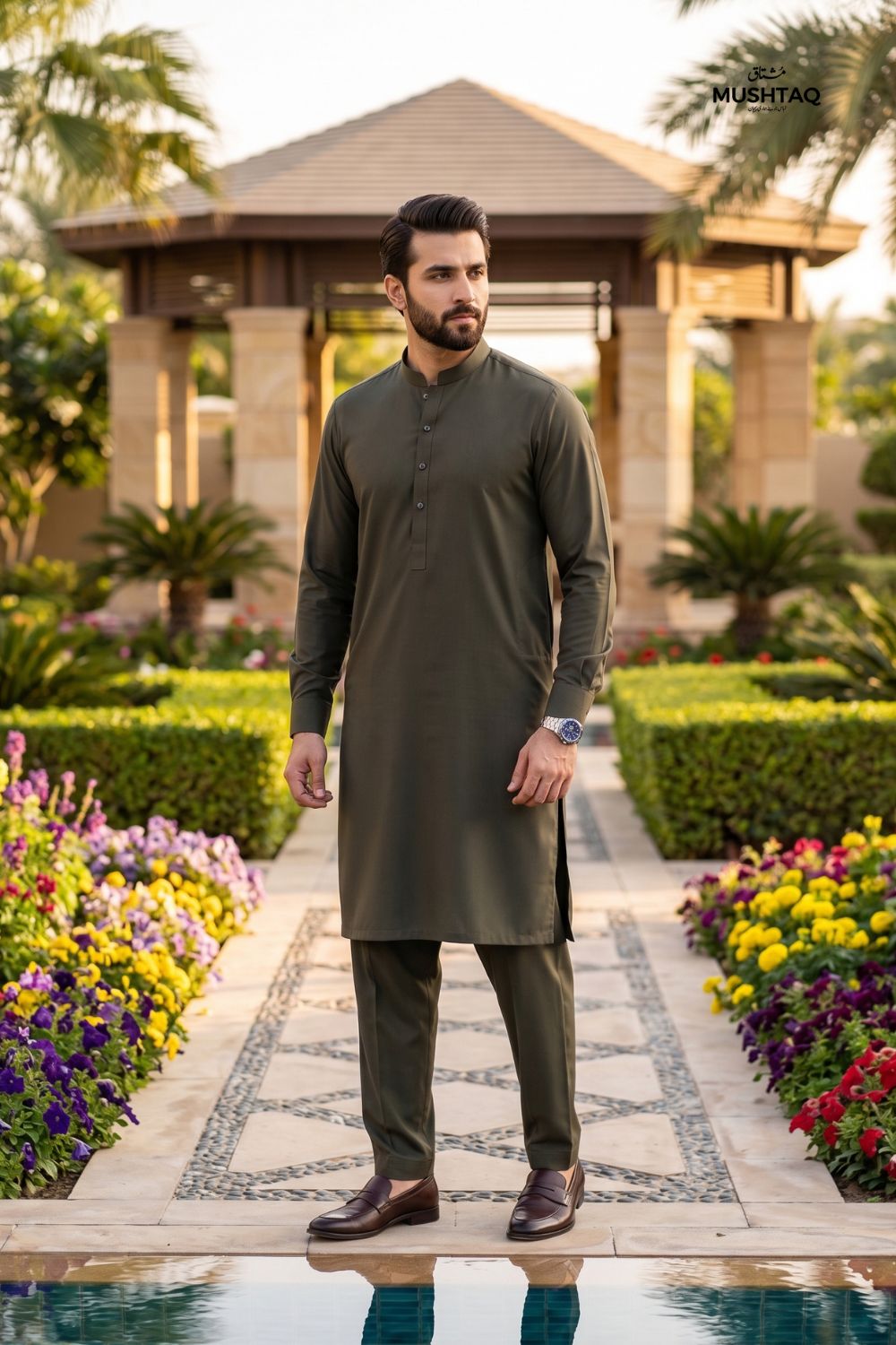 Mens Unstitched Wash & Wear Desgin - 3