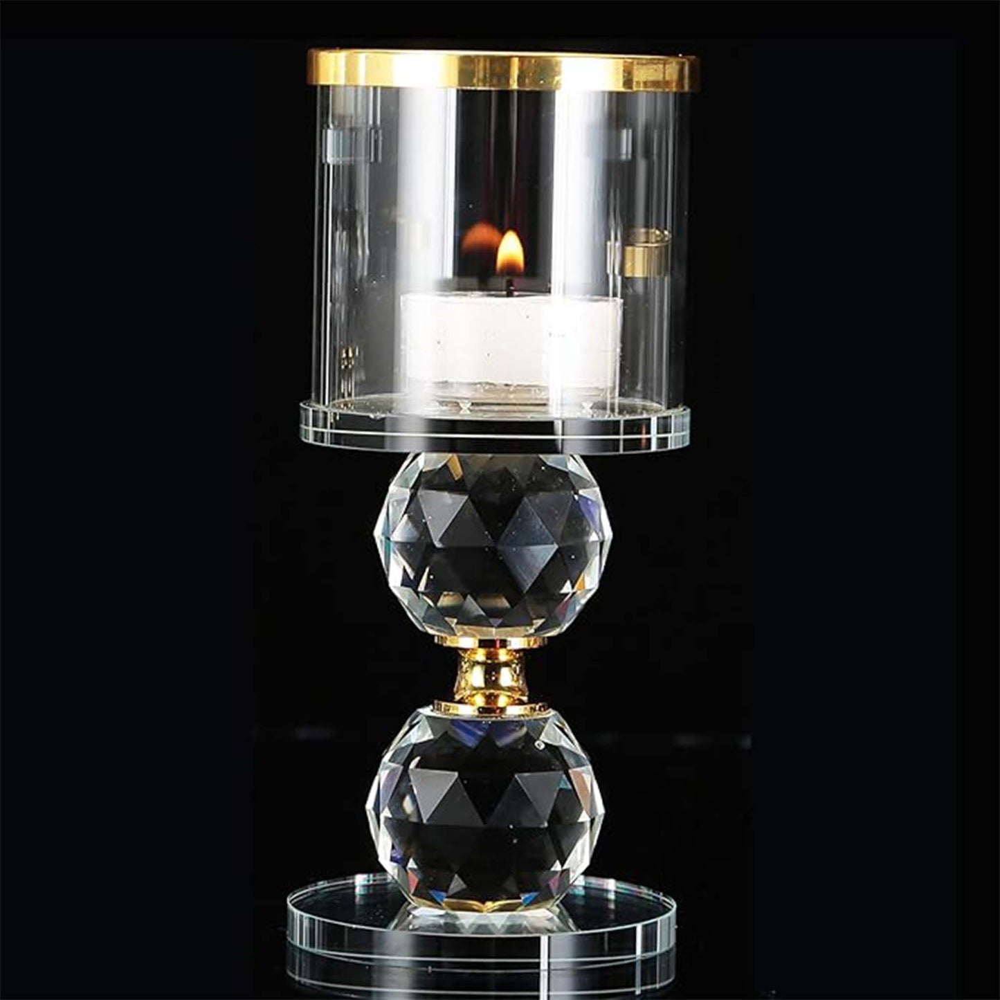 Clear Candlesticks – Elegant Decor for Weddings & Events