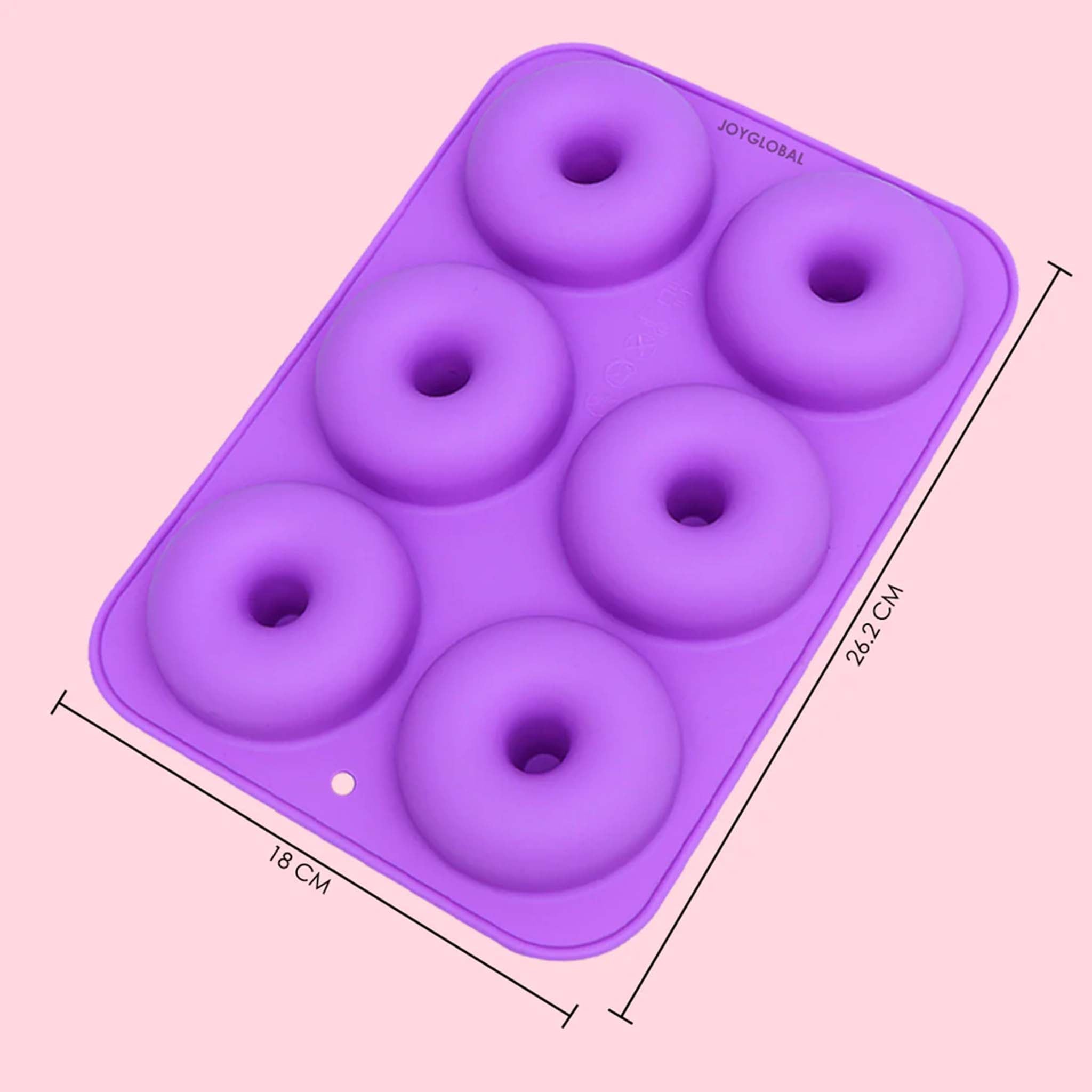 Silicone Donut Mold  Non Stick Baking Tray
