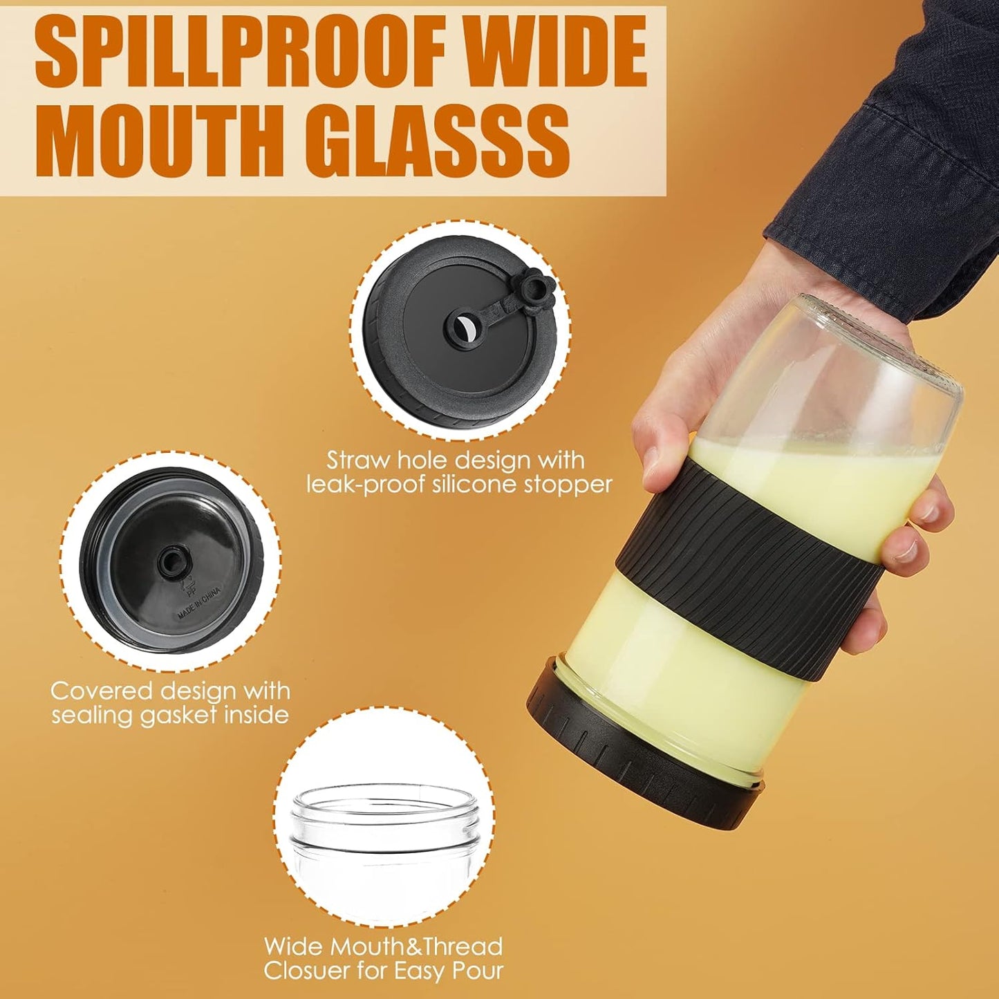 Sweetup Bubble Tea Beaker  Transparent Mixing Cup for Homemade Boba and Drinks