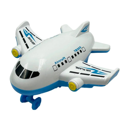 Cartoon Airplane Friction Power