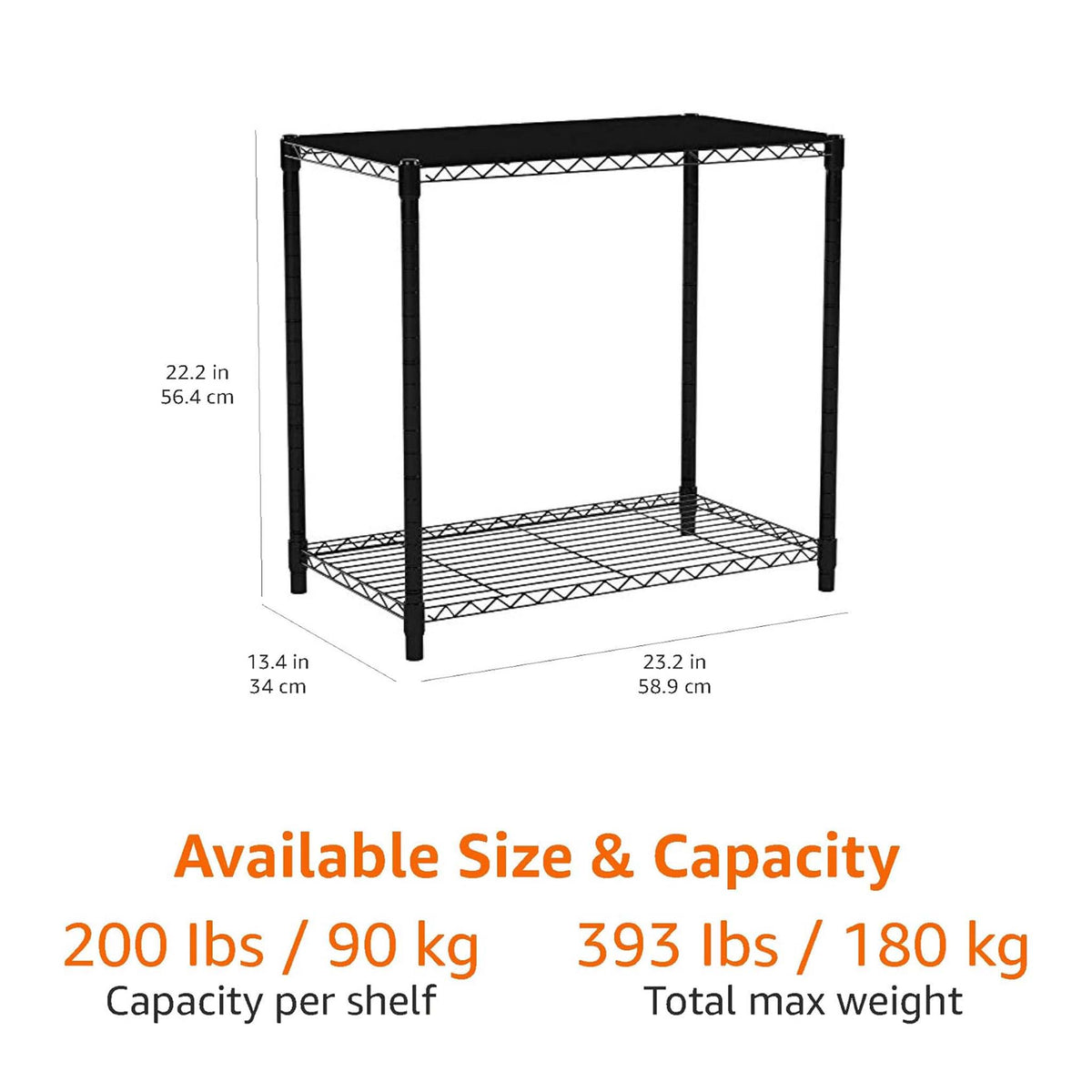 Stackable Space Saving Rack Stackable Shelf Space Saving Storage Organizer Rack for Kitchen Bathro ...