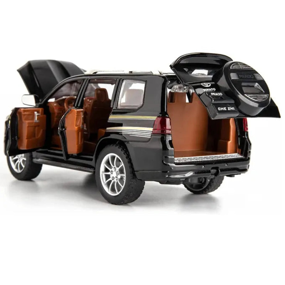 Off Road Black Prado Full Back