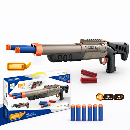 Kids Soft Bullet Shotgun Toy