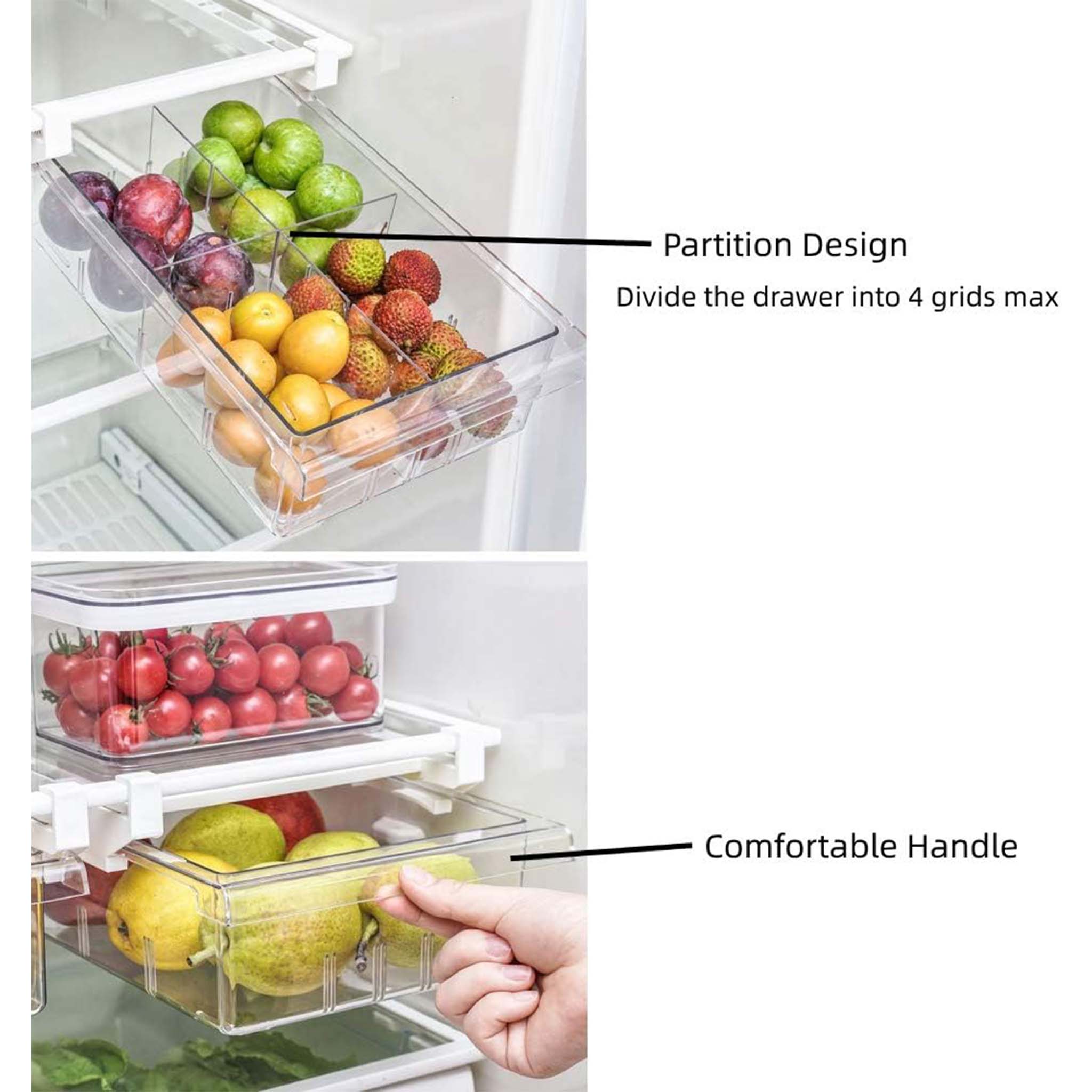 Fridge Drawer Organizer
