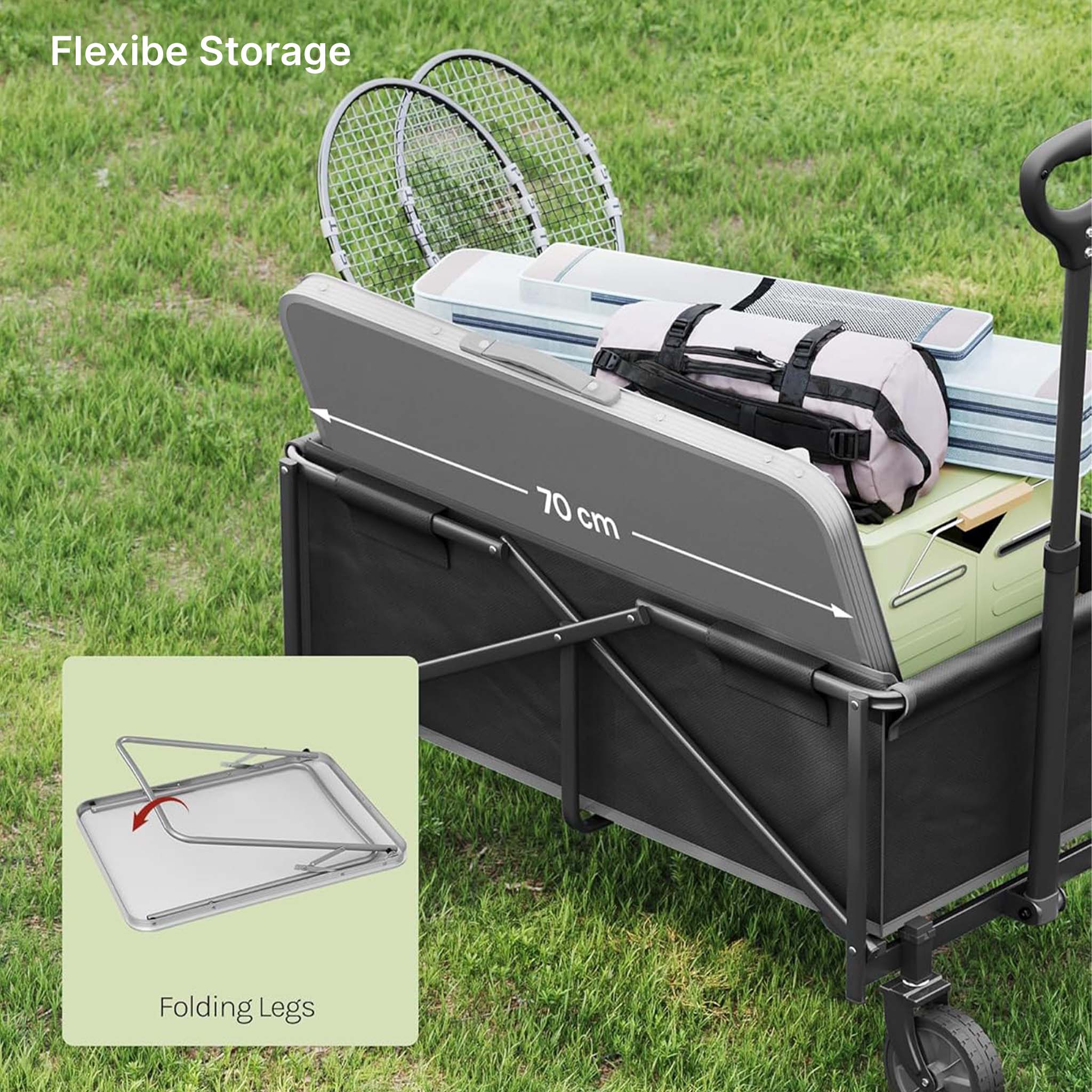 Greesen Folding Camping Table – Portable Outdoor Picnic & Travel Table