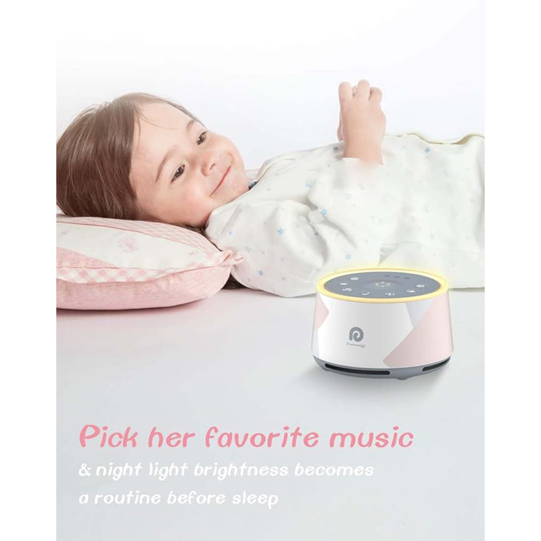 White Noise Machine  Sleep Sound Therapy Device with Relaxing Nature Sounds
