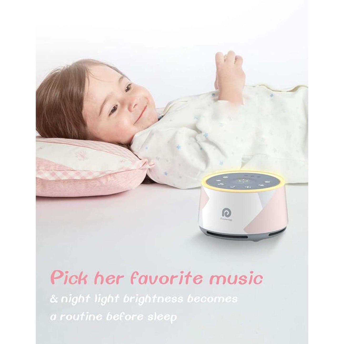 White Noise Machine  Sleep Sound Therapy Device with Relaxing Nature Sounds