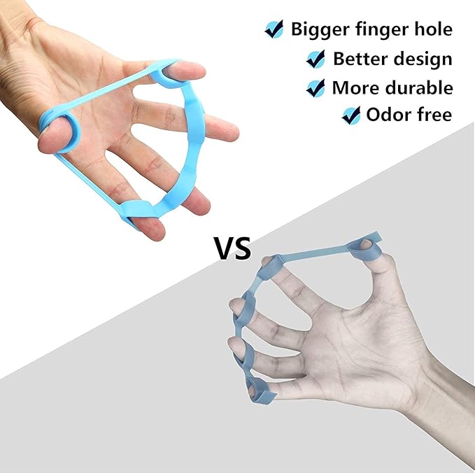 Finger Stretcher Resistance Band  Hand and Forearm Exerciser