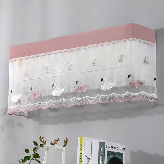 Transparent Ac Cover Inner 1 Ton 1 5 Ton Double Layer Dust Proof Waterproof AC Cover Adjustable Indoor Air Conditioner Cover