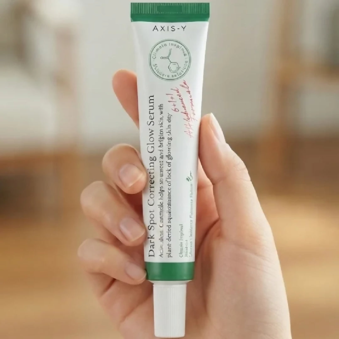 AXIS Y Dark Spot Correcting Glow Serum Korean Brightening Serum with 5 Niacinamide Squalane Helps Reduce Dark Spots Acne Marks 50ml