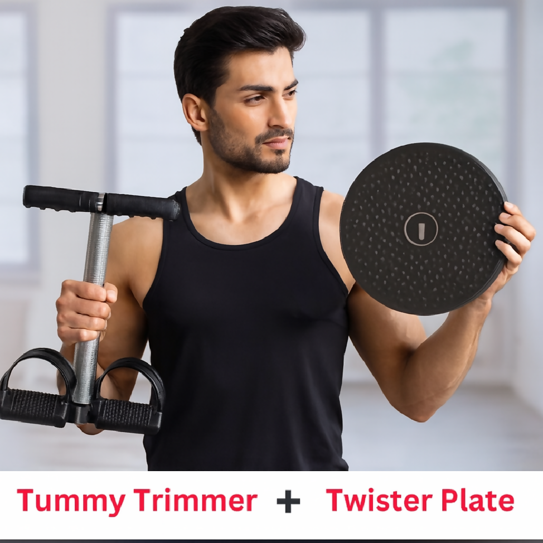 Twister Exercise Machine Tummy Trimmer Home Gym Fitness Equipment Set