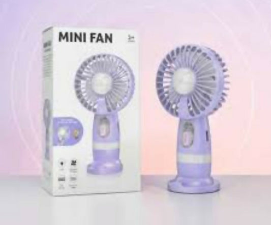 Led Mini Rechargeable Fan 1 Piece